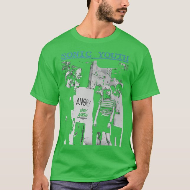 Camiseta Presente muito irritado Sonic Youth (Frente)