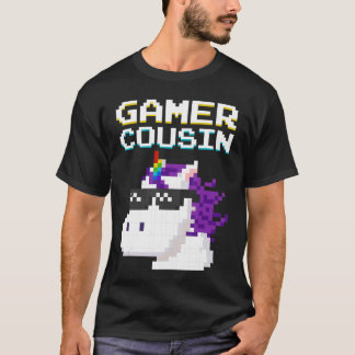 Camiseta Presente Multiplayer Primo Unicórnio Gamer Jogos P