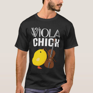 Camiseta Presente Musical Violista de Hoodie, Pintinho Viol
