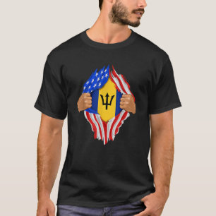 Camiseta Presente na bandeira do Dentro de Sangue de Barbad