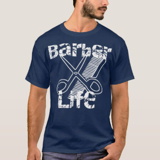 Camiseta Presente na Barber Life Barber School