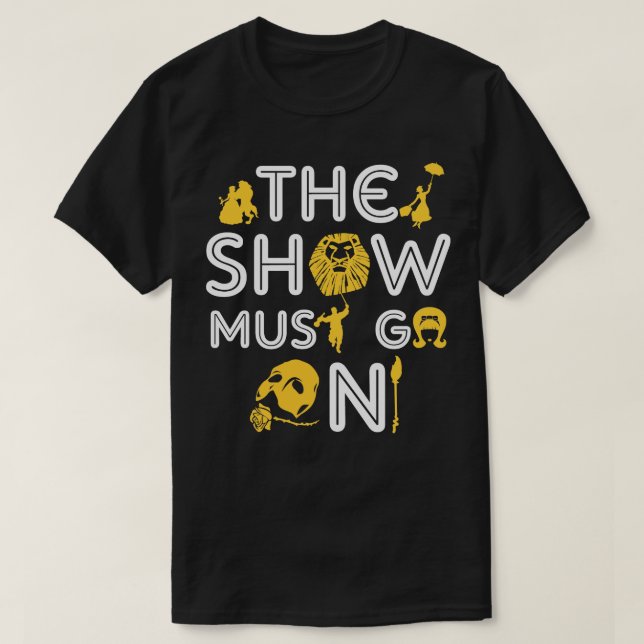Camiseta Presente na Broadway (Frente do Design)