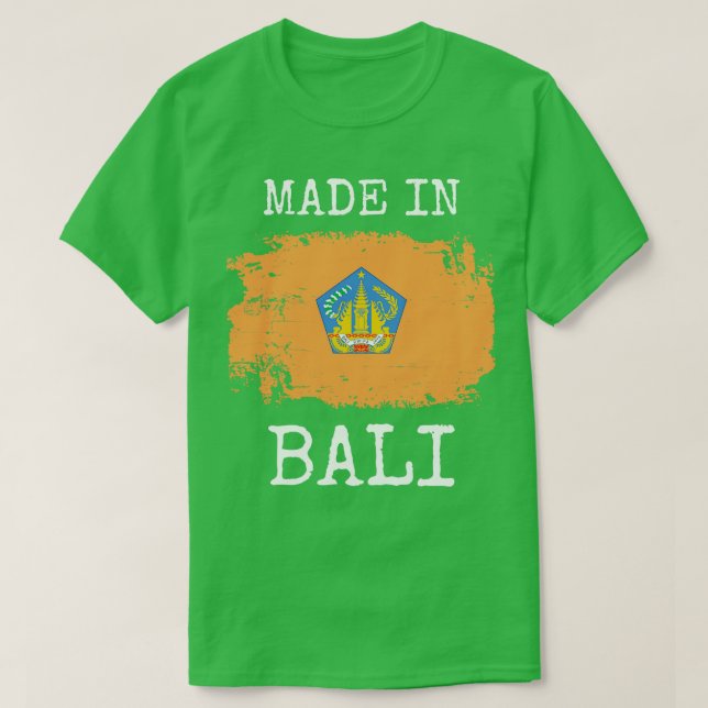 Camiseta Presente na Indonésia Bali 1 (Frente do Design)