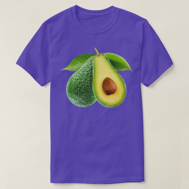 Camiseta Presente natural de paush de abacate (Frente do Design)