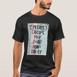 Camiseta Presente nerd de matemática engraçada e professor