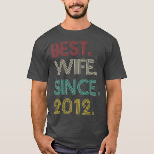 Camiseta Presente no 9° aniversário do casamento para sua m