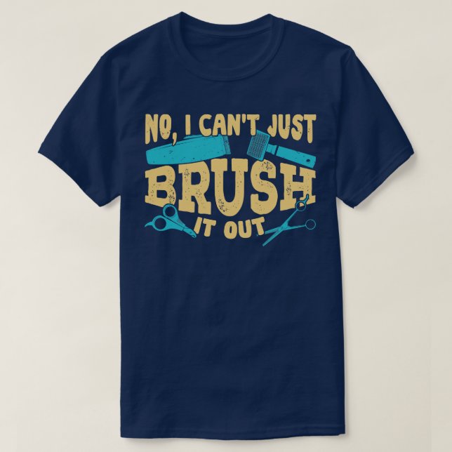 Camiseta Presente no Almoço de Cachorro Engraçado (Frente do Design)