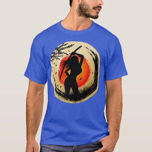Camiseta Presente no Código Samurai Bushido Japonês