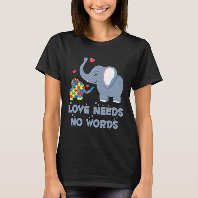 Camiseta Presente no Dia da Consciência do Autismo-Quebra-c (Frente)