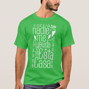 Camiseta Presente no Dia da Mãe Espanhola