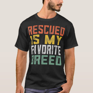 Camiseta Presente no dia de Gotcha Adoção de Pet Salvamen