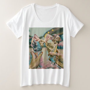 Camiseta Presente no Dia Nacional do Sorvete