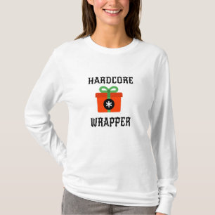Camiseta Presente no Natal do Wrapper Hardware