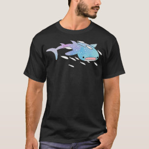 Camiseta Presente no Oceano Azul de Baleia Azul-Esética Cut