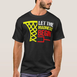 Camiseta Presente no suporte de basquete deixa a loucura co