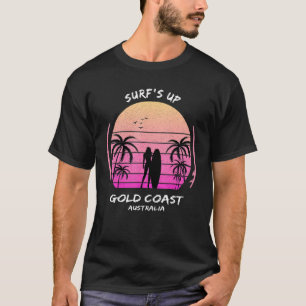 Camiseta Presente no Surfe do Surf Esportivo na Austrália D