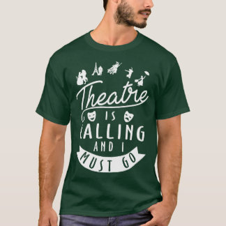 Camiseta Presente no teatro engraçado