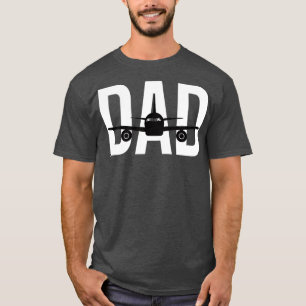Camiseta Presente no voo do piloto de avião engraçado par