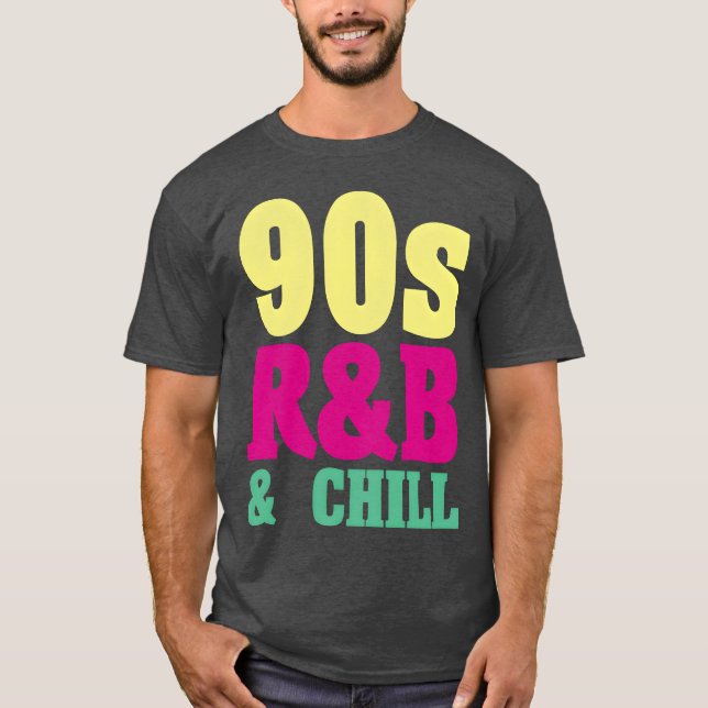 Camiseta Presente nostalgia dos anos 90 R B Chill (Frente)