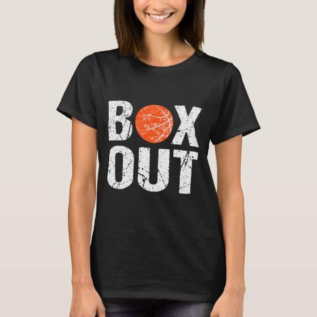 Camiseta Presente Novidade da Caixa de Treinador de Basquet (Frente)
