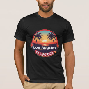 Camiseta Presente Orgulho da Cidade de Los Angeles EUA Para