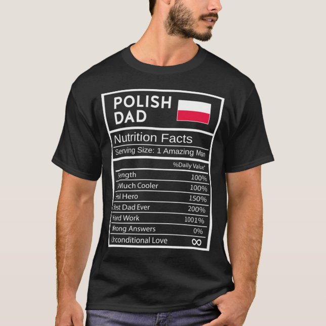 Camiseta Presente Orgulho Nacional Fatos de Rition Polonês  (Frente)