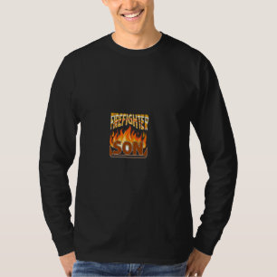 Camiseta Presente Orgulhoso Bombeiro Filho Bombeiro Bombeir