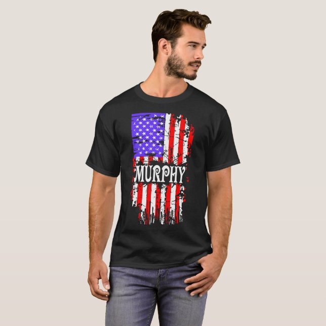 Camiseta Presente orgulhoso do sobrenome do sobrenome da (Frente Completa)
