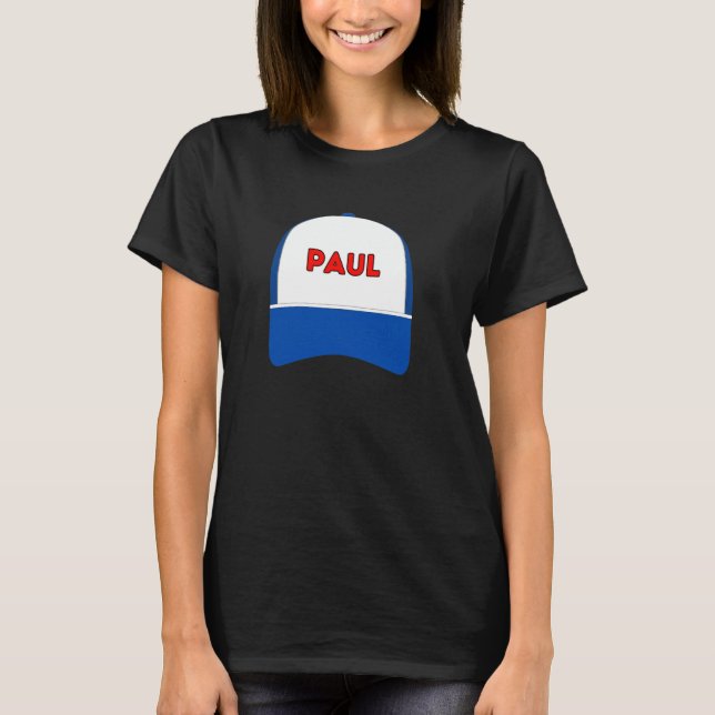 Camiseta Presente original e único de nome para Paul (Frente)
