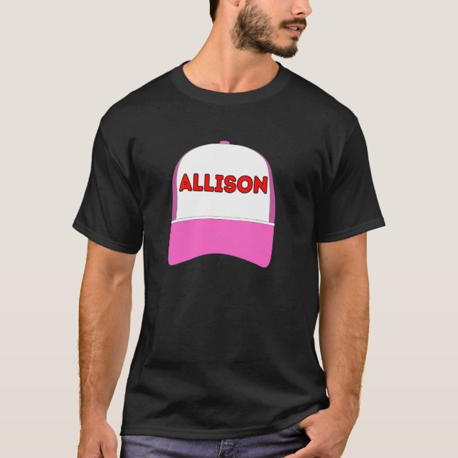 Camiseta Presente Original e Único para Allison (Frente)