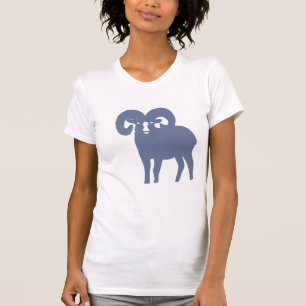 Camiseta Presente Ousado Carneiro Azul do Zodíaco