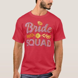 Camiseta Presente para a Brigada de Noivas dos Melhores Ami
