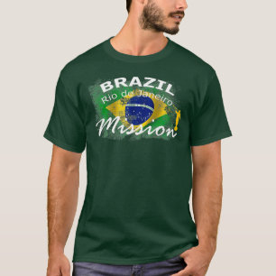 Camiseta Presente para a Missão Mórmon do Rio de Janeiro