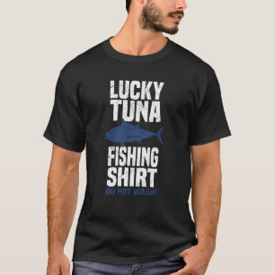 Camiseta Presente para a pesca do atum com isca de atum rab