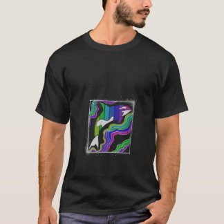 Camiseta Presente para a vida no mar das baleias assassinas