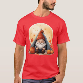 Camiseta Presente Para Acampantes Outono Camping retrô