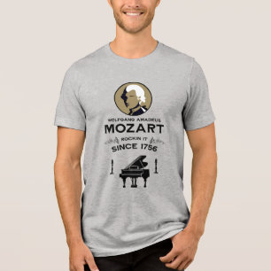 Camiseta Presente para Amante da Música de Mozart