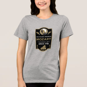 Camiseta Presente para Amante da Música de Mozart