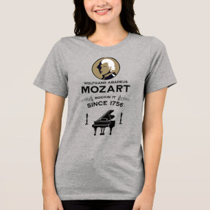 Camiseta Presente para Amante da Música de Mozart
