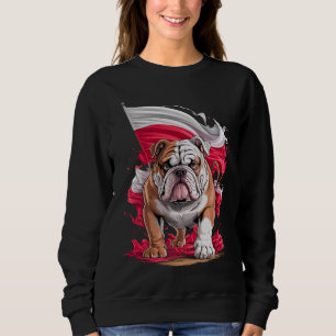 Camiseta Presente para Amante de Cães Bulldog Polônia Desig