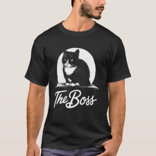 Camiseta Presente para Amante de Gatos e Dono de Pet Felino