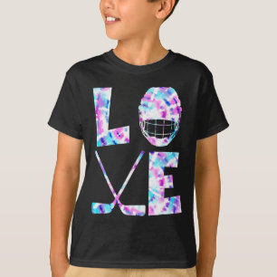 Camiseta Presente para Amante de Hóquei no Gelo Co. Amo Hóq