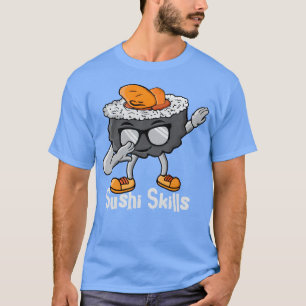 Camiseta Presente para Amante de Sushi Homens Cozinha Japon