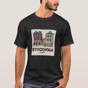 Camiseta Presente para Amantes de Estocolmo