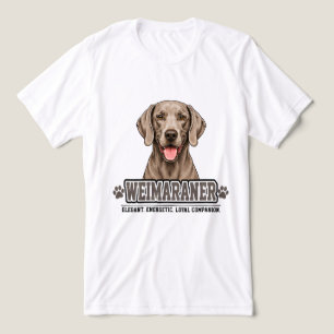 Camiseta 🐾 Presente para Amantes de Weimaraner 🐾