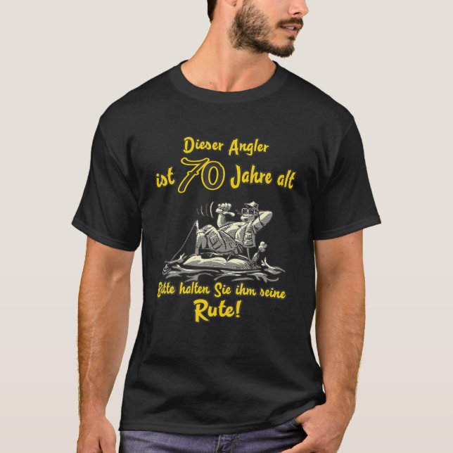 Camiseta Presente Para Anglas - 70 Anos (Frente)