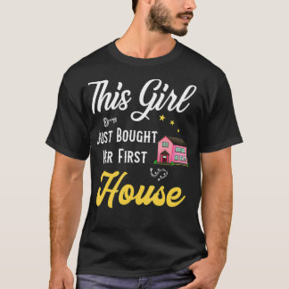 Camiseta Presente para as mulheres em casa Nova casa