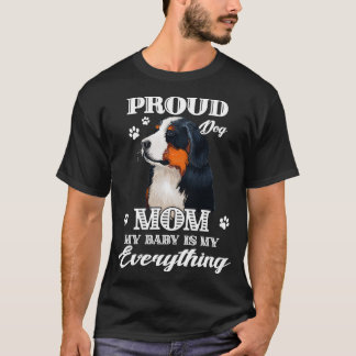 Camiseta Presente para as Mulheres na Montanha Bernese Orgu