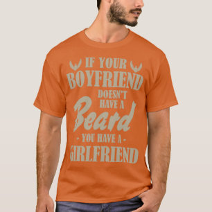 Camiseta Presente para barbas de galinha se o seu Namorado