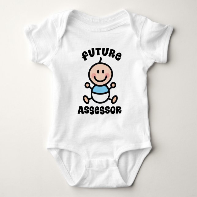 Camiseta Presente para bebê futuros avaliadores (Frente)